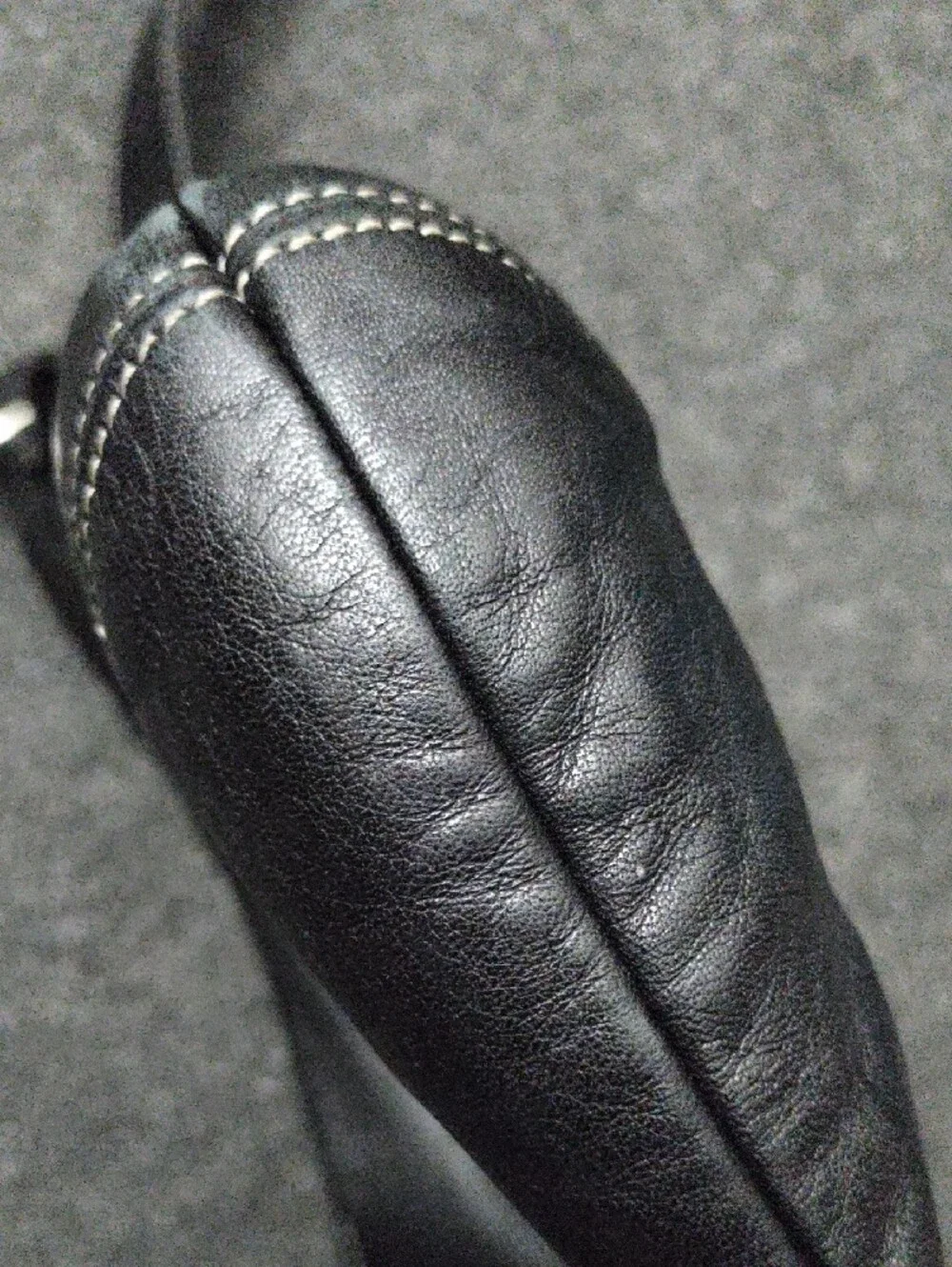Coach Black Leather Shoulder Bag#1415